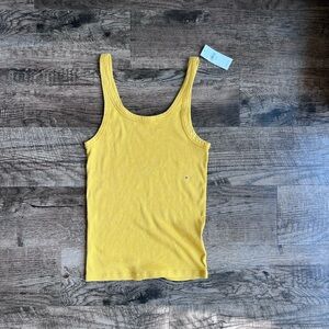 NWT American Eagle Outfitters Mustard Tank Top